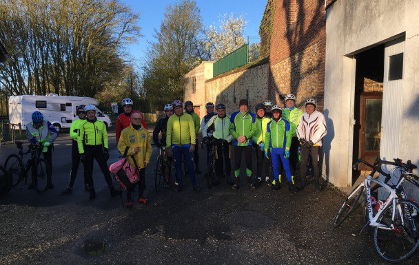 Brevet fédéral CODEP 28 100 km : Samedi 14 Mars